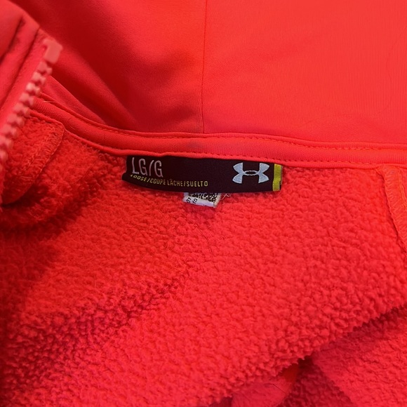 Two women’s under Armour one sweatshirt/ one full zip. Read Description. - Picture 8 of 9